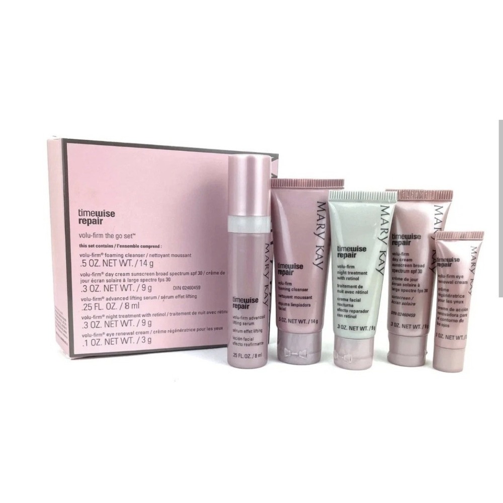 Mary Kay TimeWise Anti Aging Repair Volu-Firm Deluxe Mini The Go Set Travel Size